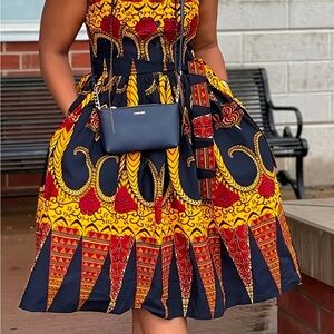 Multi Colored Ethnic Dress